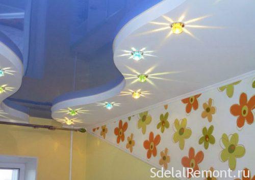 Create Your Own Design Of The Ceiling Plasterboard In The