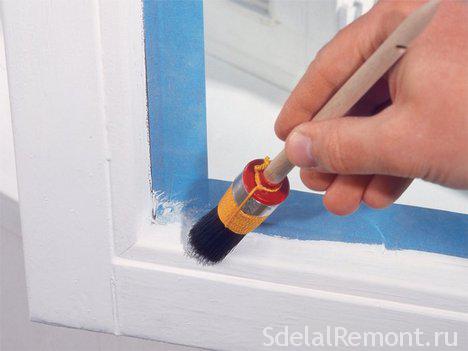 Можно ли покрасить пластиковые окна