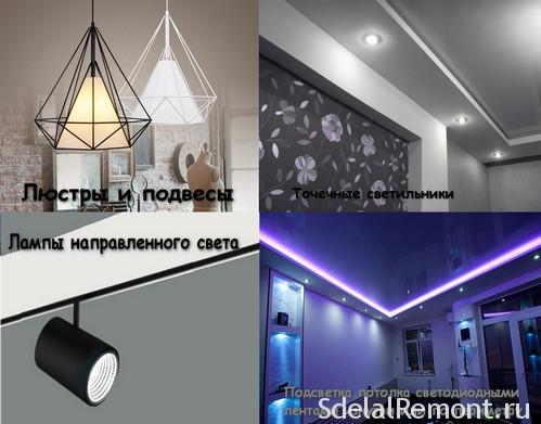 Design Ceiling Lighting In The Apartment Tips On Choosing