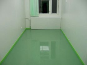 Choice of self-leveling floor