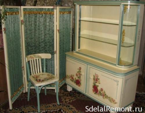 decoupage furniture