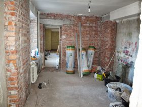 Concrete Brick Walls Apartment Repair Stock Photo (Edit Now) 1340916698