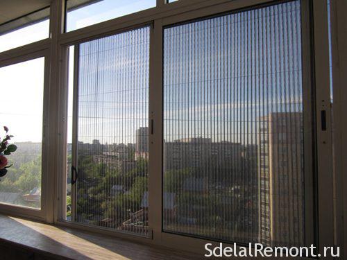 Mosquito nets for PVC windows
