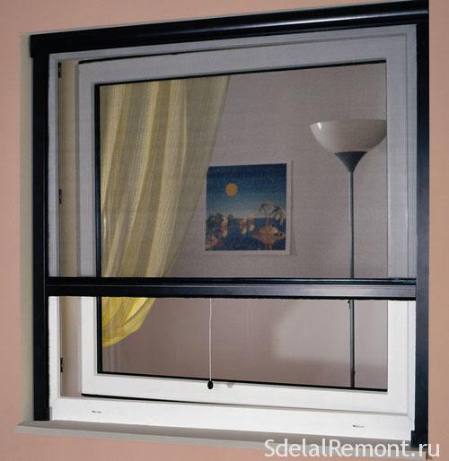 Mosquito nets for PVC windows