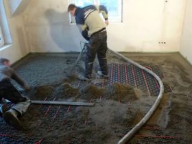 pros and cons of a semi-dry screeds