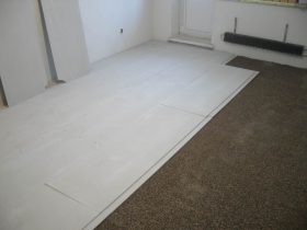 floor screed with expanded clay