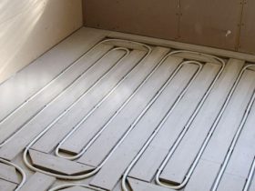 dry technology of floor heating