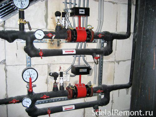 Heat metering unit