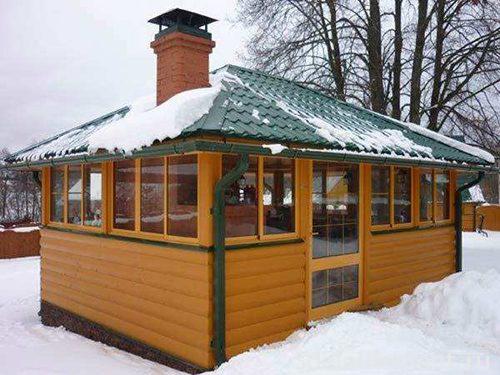 glazed gazebo