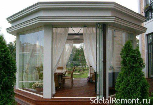 glazed gazebo