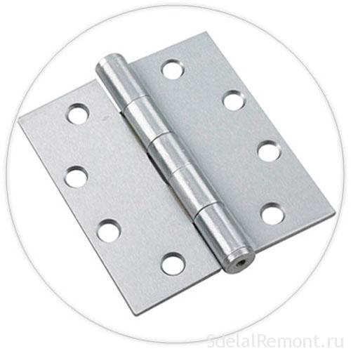 Hinges for doors made of aluminum profile 