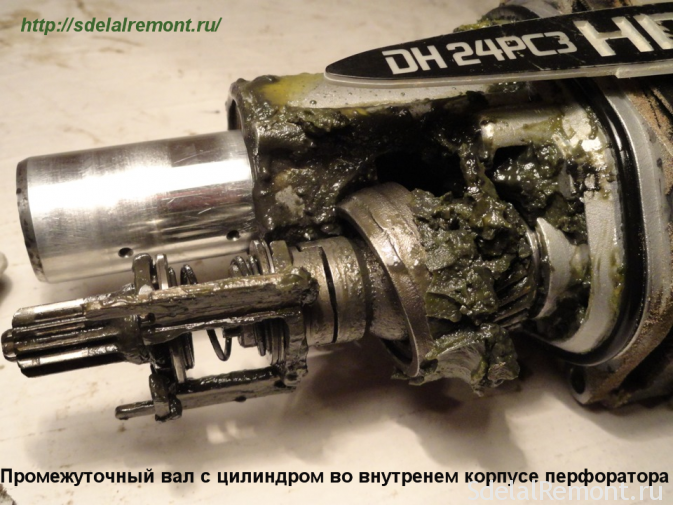 View lubrication immediately after disassembly