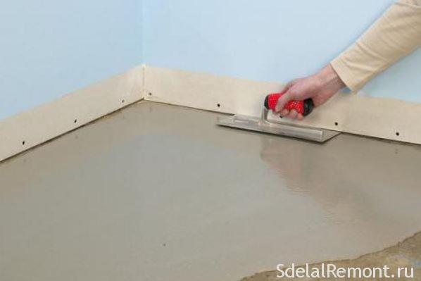 Floor Leveling Under Tiles, How To Level Floor Before Tiling
