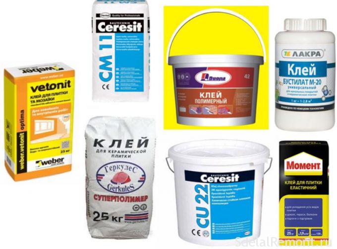 On a glue tiles on plasterboard put the best and more reliable