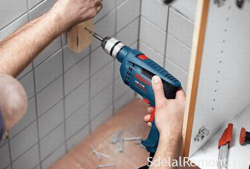such as drilling tiles correctly