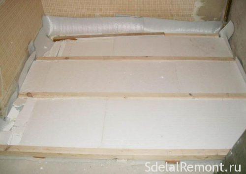 independent floor insulation foam