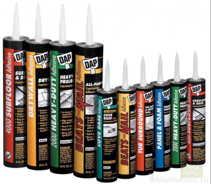 On a glue tiles on plasterboard put the best and more reliable