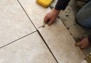 Options for laying porcelain tiles on floor heating