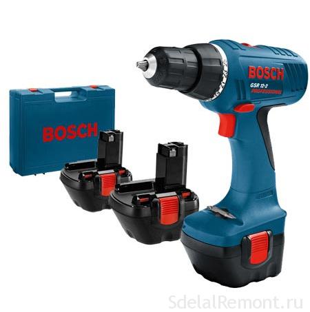 Аккумуляторный шуруповерт BOSCH GSR 12-2 Professional