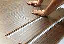 Video compilation of laying the laminate on the floor