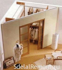 Идеи для гардеробной комнаты из гипсокартона
