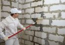How to prepare and plaster walls of the foam block