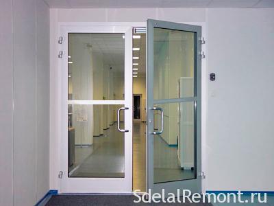 Adjustment of plastic doors