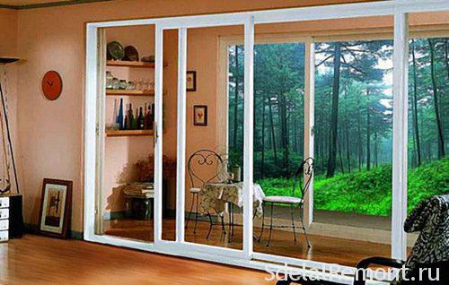 Sliding aluminum windows