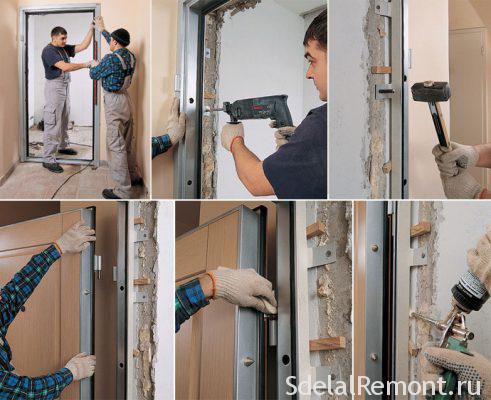 door installation