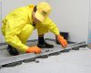Video how to set the beacons for floor screed without laser level