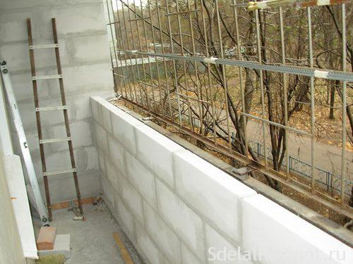 Glazing and insulation of balconies and loggias