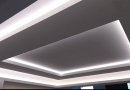 Как создать красивый парящий потолок используя гипсокартон