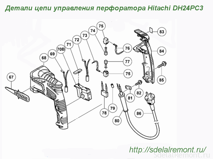 Аккумуляторная сборка для ремонта батареи Hitachi 12 вольт