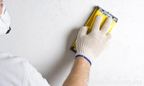 Можно ли развести шпаклевку жидко и покрасить стены
