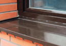 Особливості вибору металевих відливів для віконних прорізів