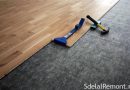 Features on the floor laying laminate