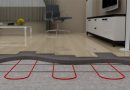 Pouring floor heating solution