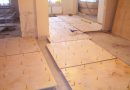 The use of plywood for concrete floor leveling