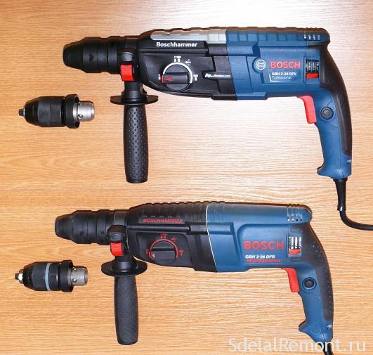 How to distinguish a fake from the original rotary hammers Bosch