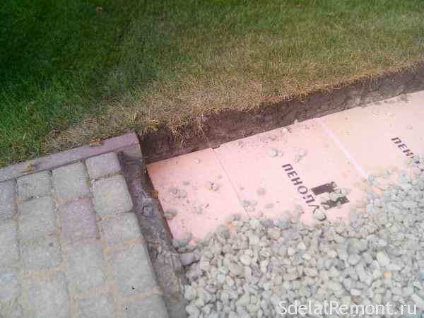 Как сделать дорожку на газоне